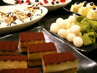 ・アセロラ＆野菜のたっぷりフルーツサラダ・チョコとクリームのカフェスイーツ・濃厚ギリシアヨーグルトのブルーベリーソース添え・などなど