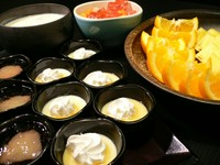 ･フレッシュグレープフルーツ・バラエティアイスバイキング(バニラ･チョコ･イチゴ･抹茶･マスクメロン･オレンジ･チョコミント)