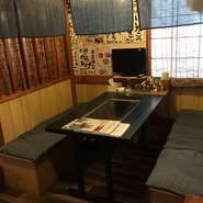 TV付半個室あり！鉄板を囲みながらわいわいとお楽しみください