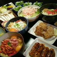 宴会パックコース13品＋飲み放題がたっぷり３時間でお1人様5000円(税込5500円）！3名様より