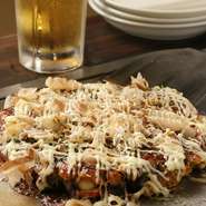 とろ～り山かけが美味しい！食感も楽しめる「山かけ豚肉天」