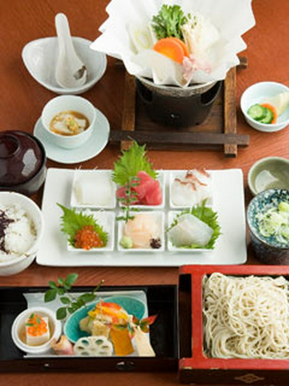 コース料理の一例です