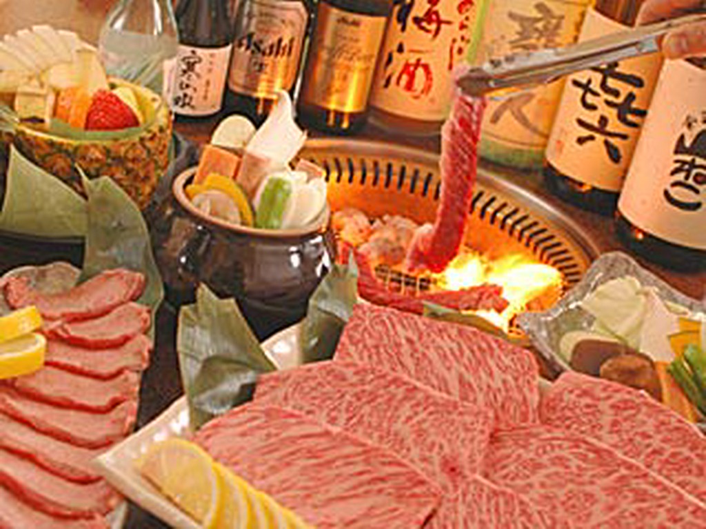 おいしい肉でおもてなし。