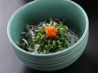 コリコリの食感　フグコラーゲンたっぷりです。