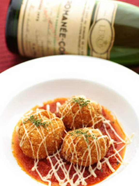 にんにくの丸ごとコロッケ