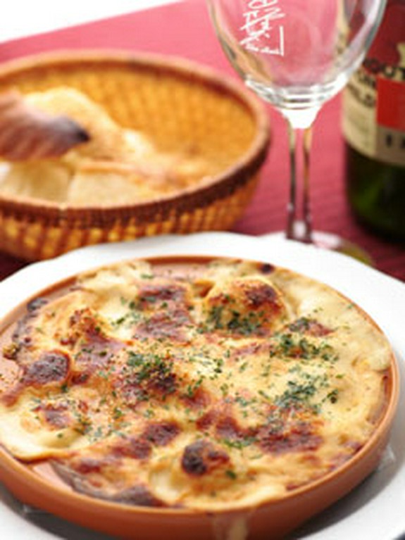 にんにくの味噌グラタン