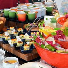 フレンチベースの創作ブッフェ