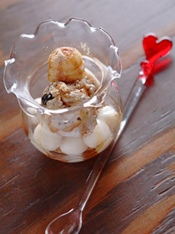 黒豆アイスのスウィーツ♪