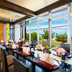 海を一望できる個室（3名様～）＆カップルシート（2～３名様）