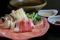 あぐー豚しゃぶしゃぶ鍋会席