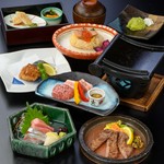 ※宮城・仙台の味覚を堪能できる贅沢なプランです。
※お料理は全て銘々にお持ちするコースです。