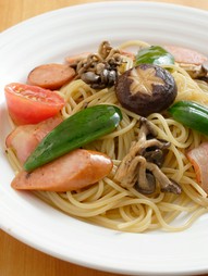 大きな具材たっぷりのパスタメニュー