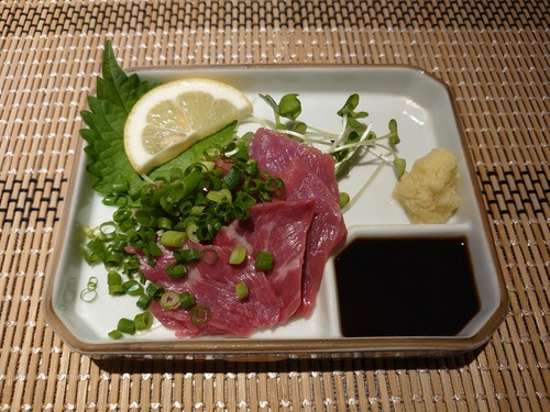 新鮮美味！！「馬刺し」