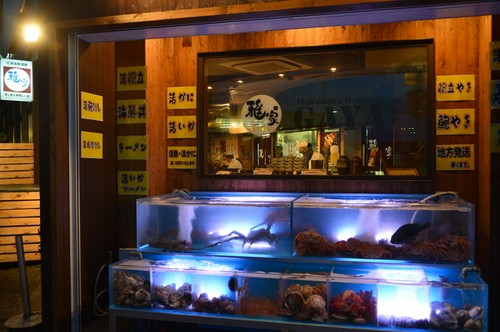 美味しい海鮮ものは鮮度が大事。