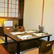 お客様のニーズにあわせ個室でスペシャルなおもてなし。