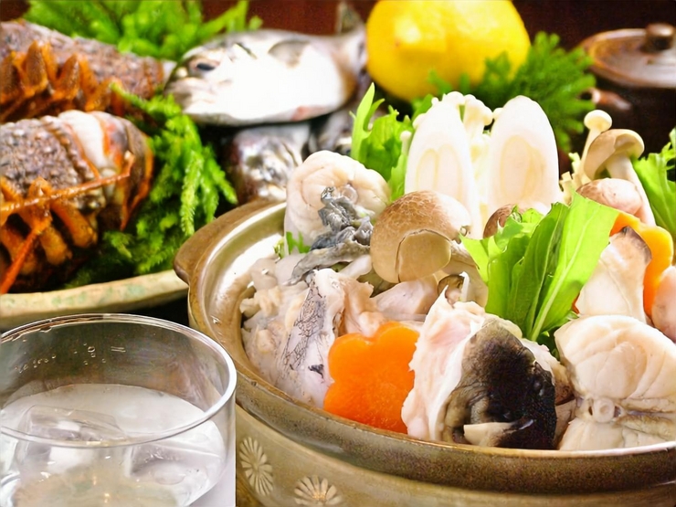 "Menu ikan buntal macan (tanpa sperma)" Reservasi diperlukan