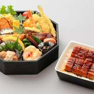 浜松名物「究極のうなぎ」でご接待!!
少しリッチなお弁当をご用意しました。
セレブの集まりの席や会議やご接待などで御利用ください。
