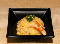 蟹の風味がたっぷり！和風の炒飯です。