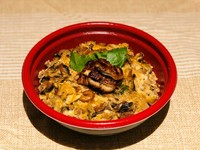 浜名湖うなぎの「ふわふわ」卵とじです！