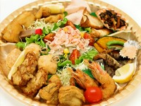 ＊アレルギーや嫌いな食材がある場合は、お問い合わせください。
＊できるだけご要望に応じるよう努力いたします。
＊料理画像はイメージです。
＊季節により盛り付けや食材の変更がある事をご了承ください。 