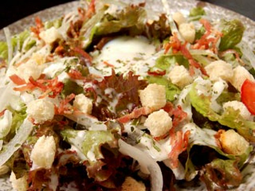 おん玉と野菜がベストマッチ