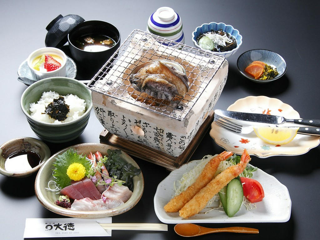 あわび踊り焼御膳