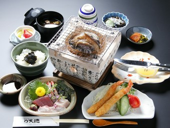 あわび踊り焼御膳