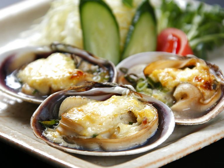 大アサリ洋風焼き