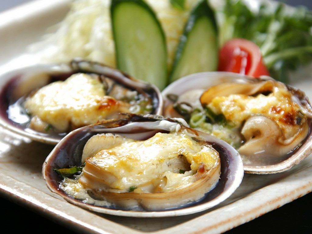 大アサリ洋風焼き