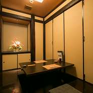 全卓が個室となっています