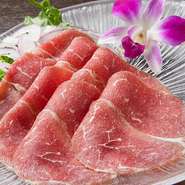 えぞ但馬牛の生ハムは「いしざき」でしか食べられない逸品