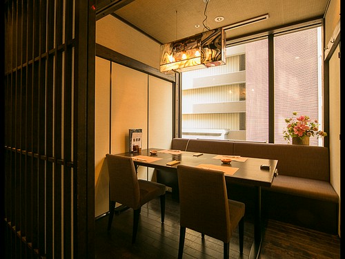 落ち着いた雰囲気で