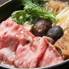 割りしたの香ばしいかおりが食欲をそそります