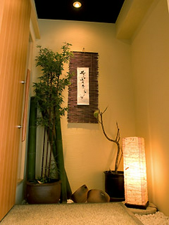 店の入口