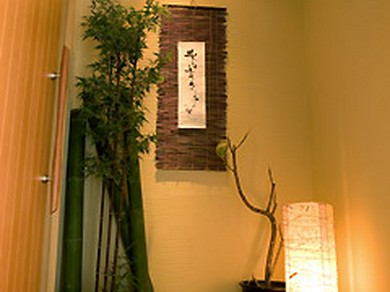 店の入口