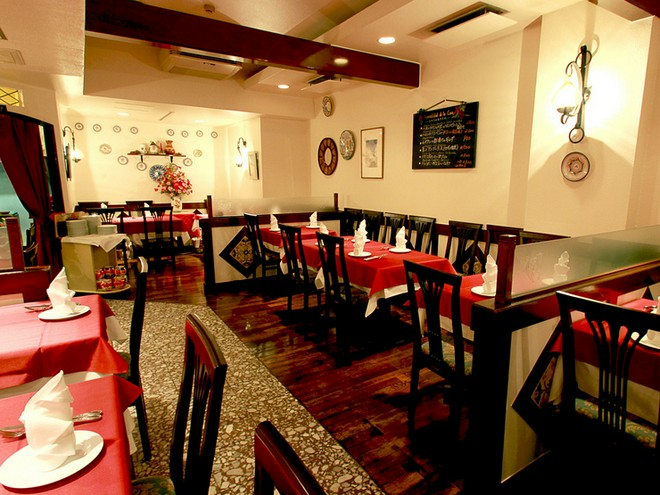 食器・内装にこだわっている