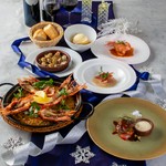 色彩、香り豊かな旬の食材を取り入れたコースです。ご接待、特別な記念日にもおすすめです♪