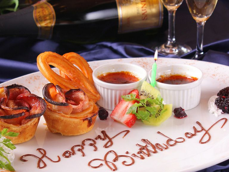 お祝いプレート