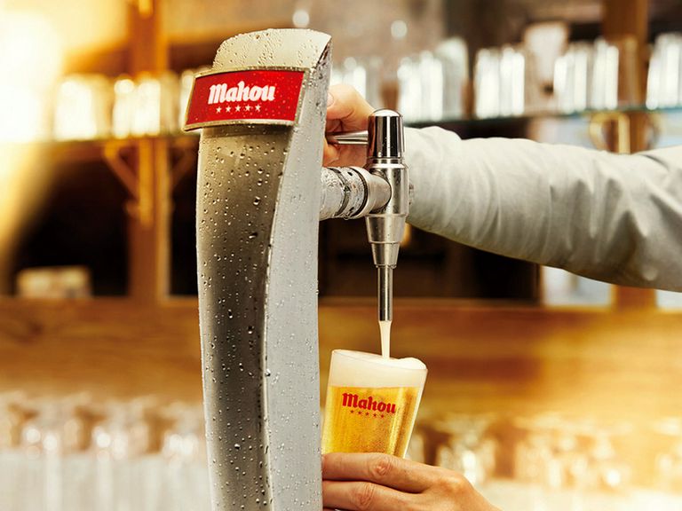 現地で大人気のスペインビール『Maou』樽生ビール