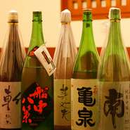 旬の厳選食材を使った和食の料理人の匠の技をご堪能下さい。