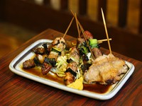 串焼盛合わせ(安うてうまいぜよ★)