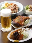 ご利用人数が4名様、もしくは5名様限定の飲み放題付きコースです。