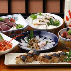 本場土佐の鰹を藁火で焼きあげたタタキで、忘年会!!