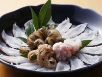 うつぼのさしみ