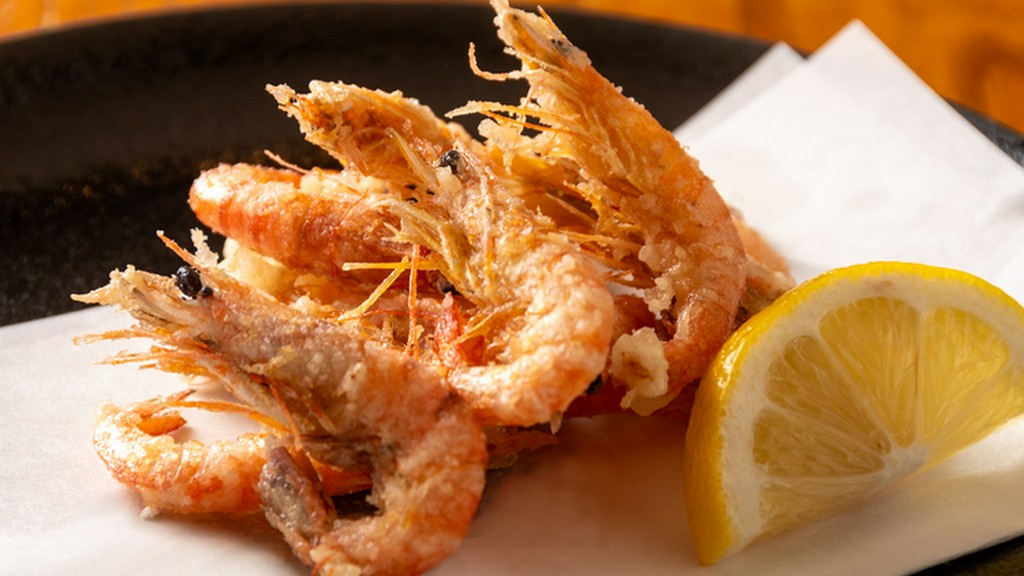 四万十川 川海老唐揚げ