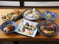 土佐の名物を集めたお料理のみのコースです。