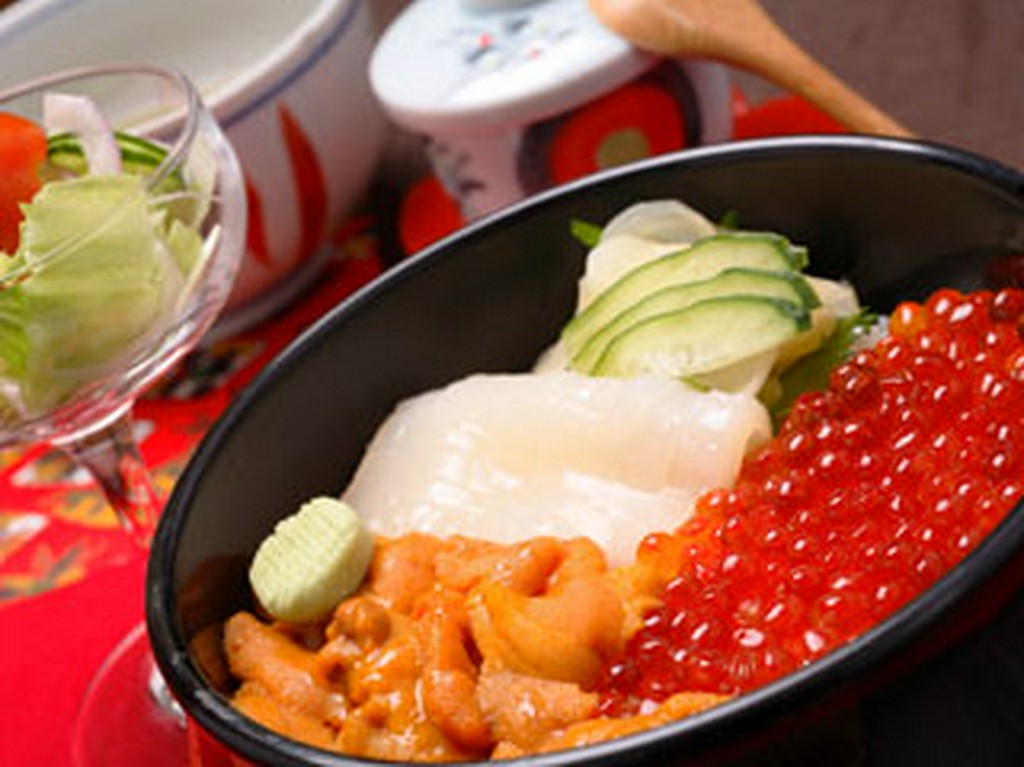 北海道の旬素材を使います