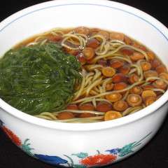 健康メニュー　『なめこめかぶそば』