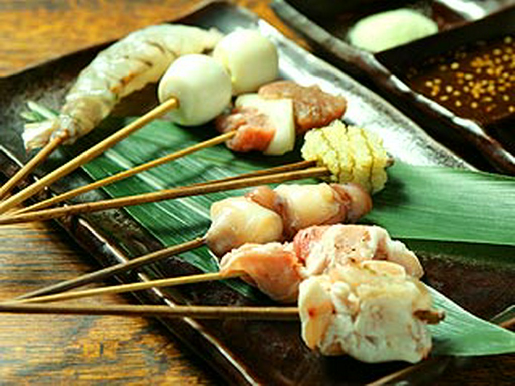 からっと亭自慢の串揚げ