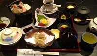 食前酒・お造り(3種)・小鉢・蒸し物・小鍋・揚げ物・御飯・赤だし・香物・珈琲＆デザート